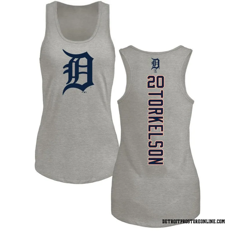Eric Haase Detroit Tigers Men's Navy Backer Long Sleeve T-Shirt 