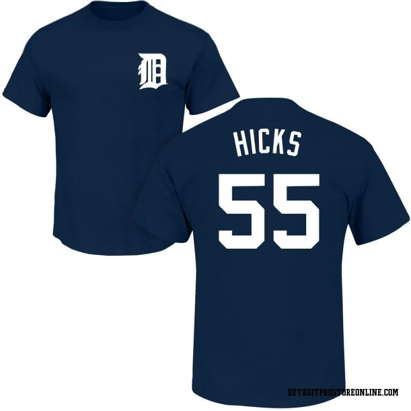 Beau Brieske Detroit Tigers Men's Navy Roster Name & Number T-Shirt 